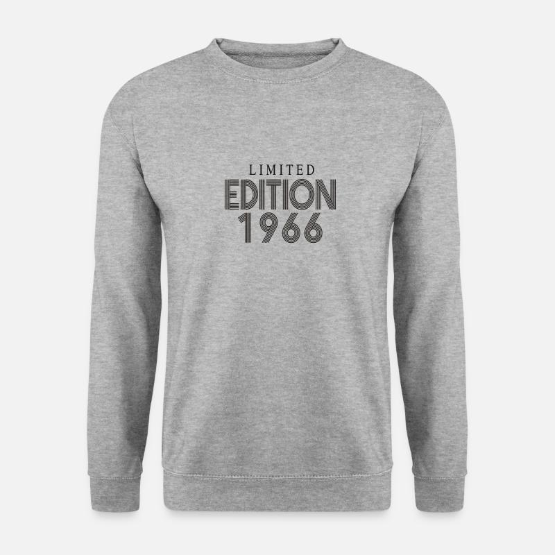 Limited Edition 1966 - Unisex Pullover - Weißgrau meliert