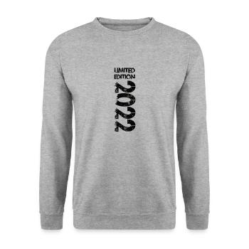 Édition limitée 2022 - Sweat-shirt Unisexe - gris chiné - Devant - Alina (178cm) & Michal (187cm)