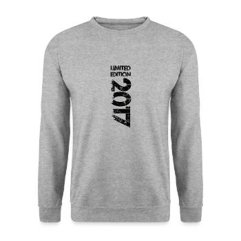 Édition limitée 2017 - Sweat-shirt Unisexe - gris chiné - Devant - Alina (178cm) & Michal (187cm)