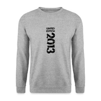 Limited Edition 2013 - Unisex Sweatshirt - salt & pepper - Front - Alina (178cm) & Michal (187cm)
