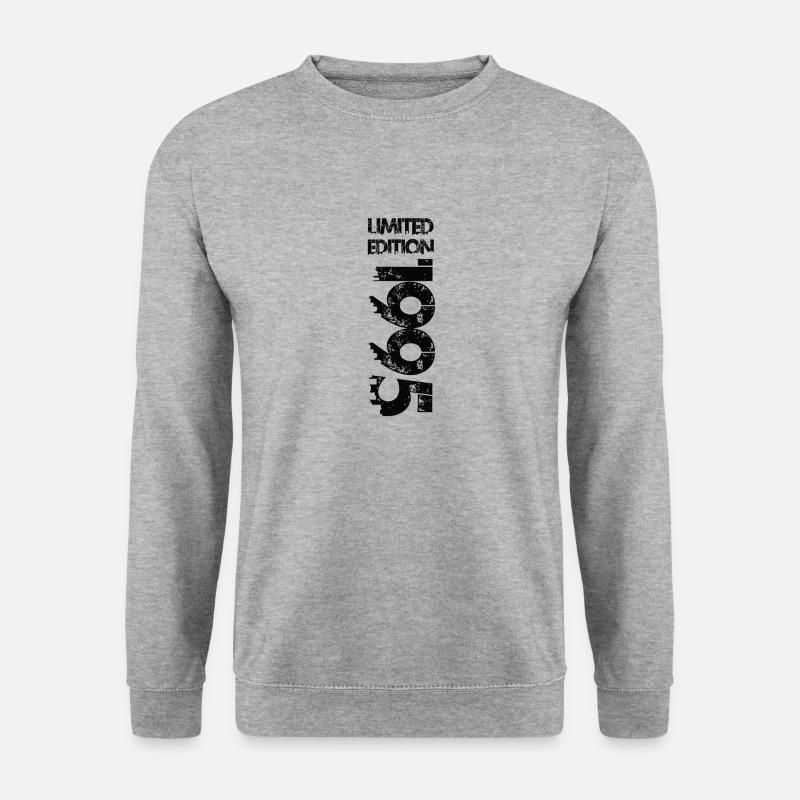 Limited Edition 1995 - Unisex Pullover - Weißgrau meliert