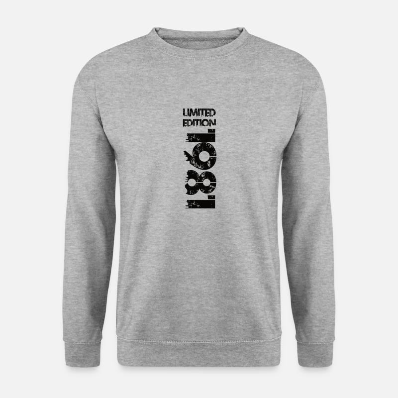 Édition limitée 1981 - Sweat-shirt Unisexe - gris chiné