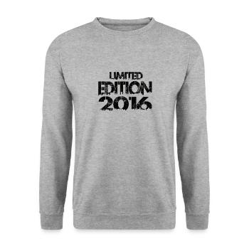 Édition limitée 2016 - Sweat-shirt Unisexe - gris chiné - Devant - Alina (178cm) & Michal (187cm)