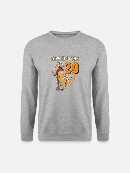 NOW KISS THE 20 - Unisex Sweatshirt - salt & pepper