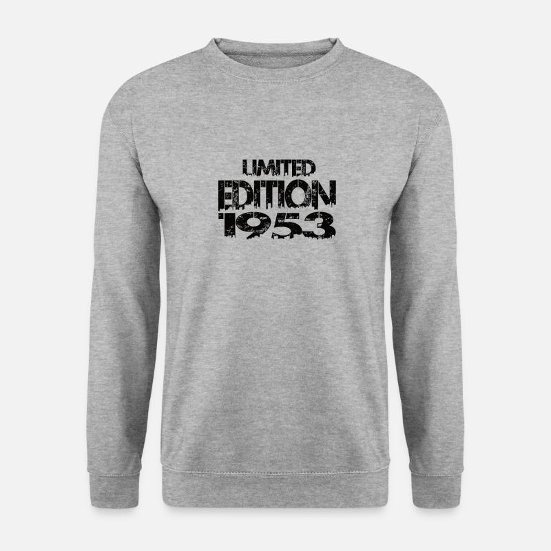Limited Edition 1953 - Unisex Pullover - Weißgrau meliert