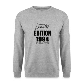 Édition limitée 1994 - Sweat-shirt Unisexe - gris chiné - Devant - Alina (178cm) & Michal (187cm)