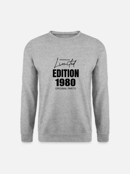 Édition limitée 1980 - Sweat-shirt Unisexe - gris chiné