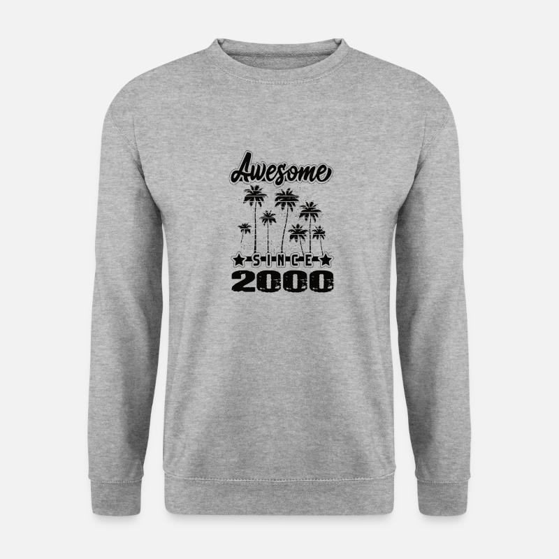 Awesome Since 2000 - Unisex Sweatshirt - salt & pepper