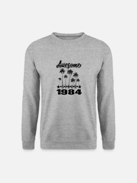 Awesome Since 1984 - Unisex Sweatshirt - salt & pepper