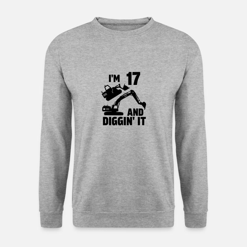 I'm 17 and Diggin' It - Unisex Sweatshirt - salt & pepper