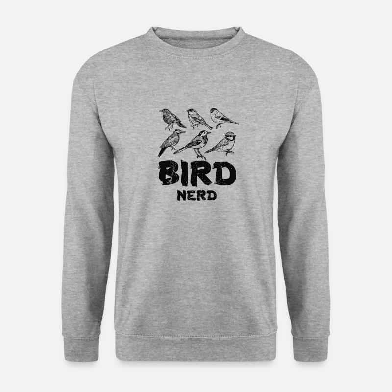 Bird Watching Nerd - Unisex Sweatshirt - salt & pepper