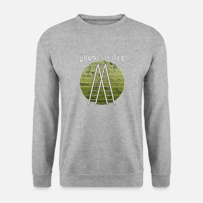 ÜBUNGSLEITER - Unisex Pullover - Weißgrau meliert