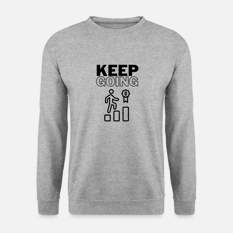 Keep Going - Unisex Sweatshirt - salt & pepper