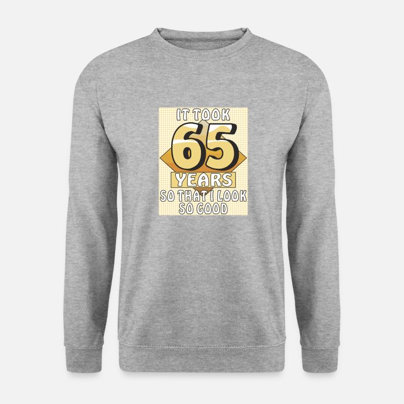 IT TOOK 65 YEARS - Unisex Sweatshirt - salt & pepper
