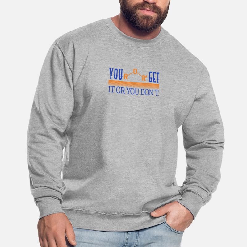 Chemisches Element Hemd, du Äther bekommst es oder du Unisex Pullover