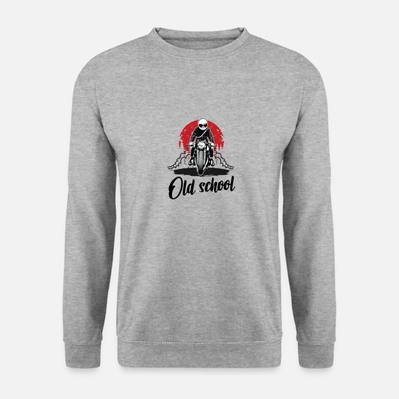 old school - Unisex Sweatshirt - salt & pepper