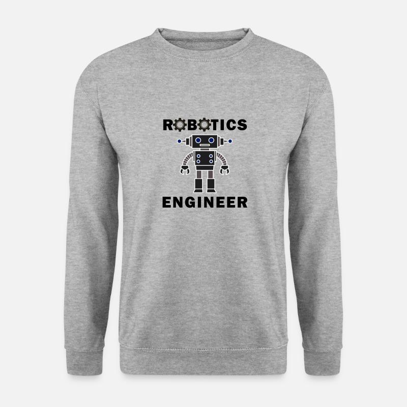 Hobby Robotics Engineering Mechanics - Unisex Sweatshirt - salt & pepper