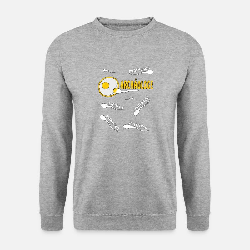 ARCHAEOLOGIST - Unisex Sweatshirt - salt & pepper
