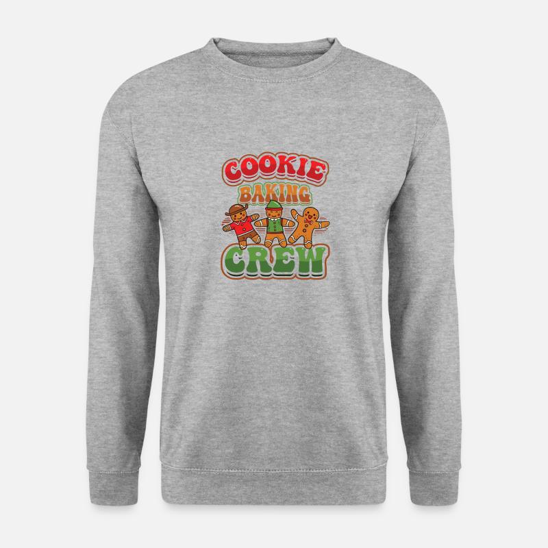 Cookie baking crew, Christmas, gingerbread. - Unisex Sweatshirt - salt & pepper