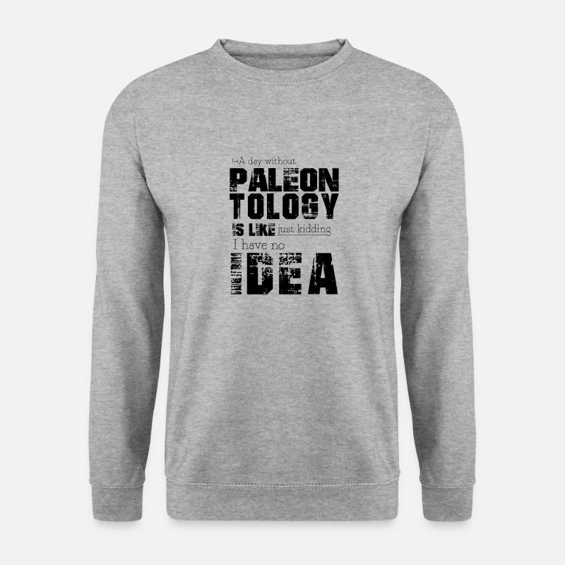 Paleontology - Unisex Sweatshirt - salt & pepper