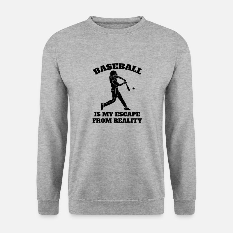 Baseball Lovers Baseball Game Gift - Unisex Sweatshirt - salt & pepper