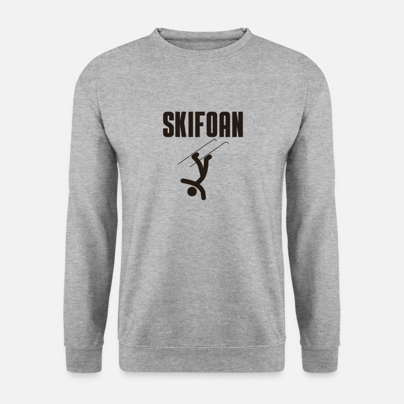 Skifoan - Unisex Pullover - Weißgrau meliert