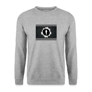 Struggle and Strength - Unisex Sweatshirt - salt & pepper - Front - Alina (178cm) & Michal (187cm)