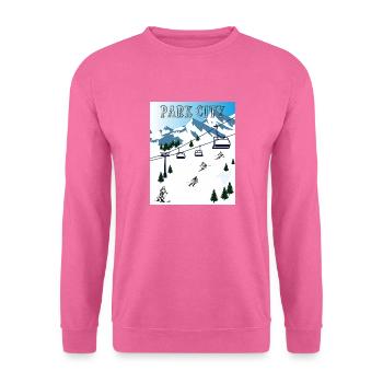 SKI USA Park City - Unisex Sweatshirt - pink - Front