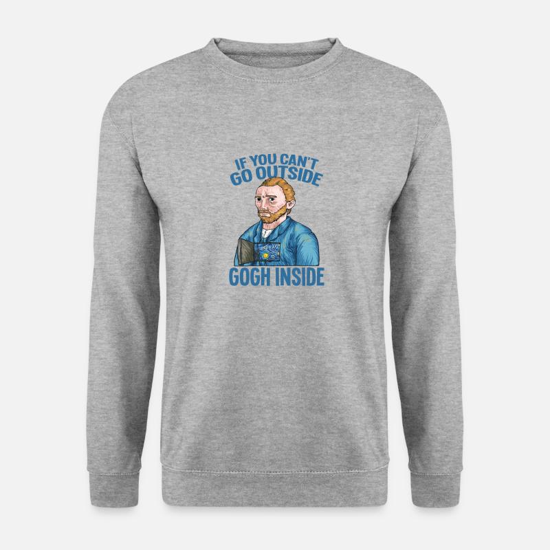 L’art de Van Gogh - Sweat-shirt Unisexe - gris chiné