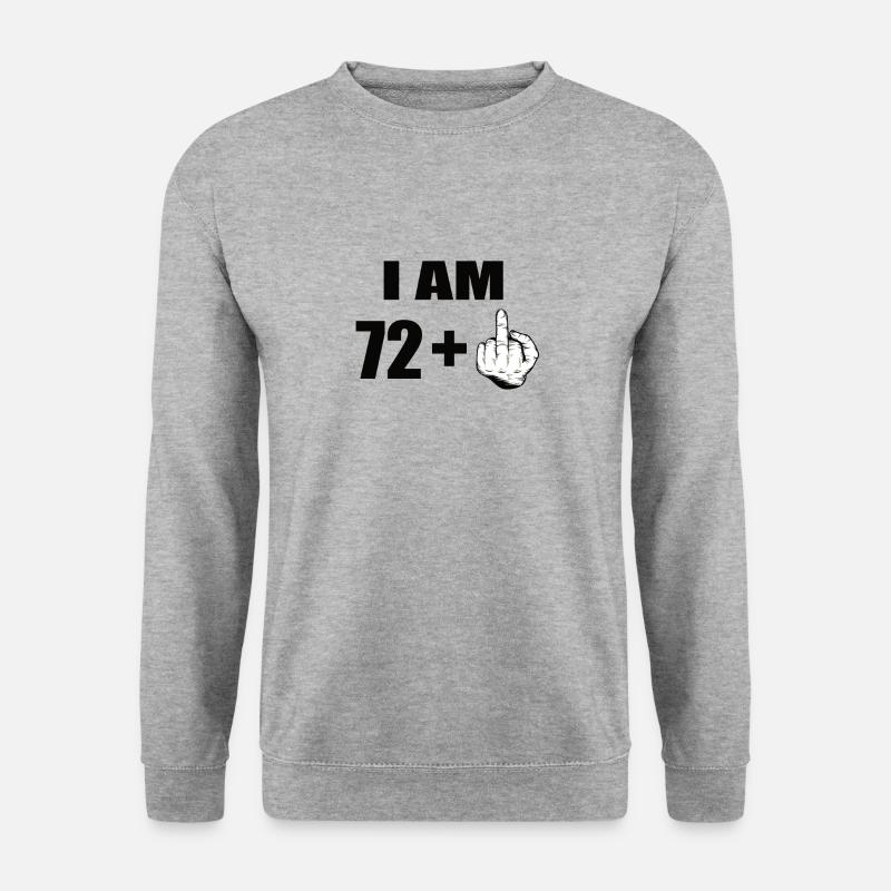 73rd birthday - Unisex Sweatshirt - salt & pepper