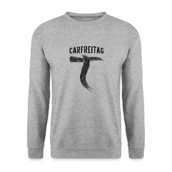 Carfreitag Autotuning Motorsport Tournevis - Sweat-shirt Unisexe - gris chiné - Devant - Alina (178cm) & Michal (187cm)