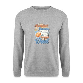 Je suis architecte - Sweat-shirt Unisexe - gris chiné - Devant - Alina (178cm) & Michal (187cm)