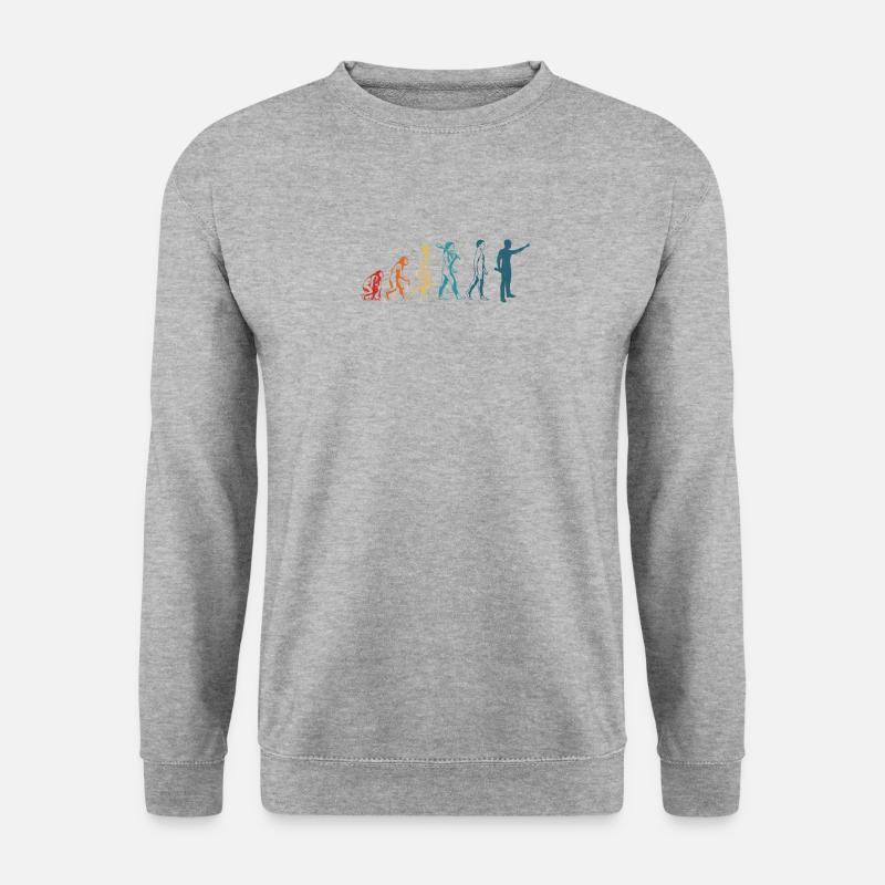 Funny Engineer Evolution Mechanical Engineering - Unisex Sweatshirt - salt & pepper