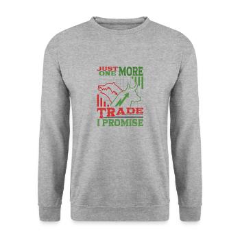 Un seul métier, je vous le promets - Sweat-shirt Unisexe - gris chiné - Devant - Alina (178cm) & Michal (187cm)