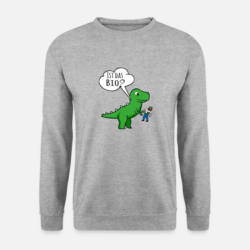 Ist das Bio - Unisex Pullover - Weißgrau meliert