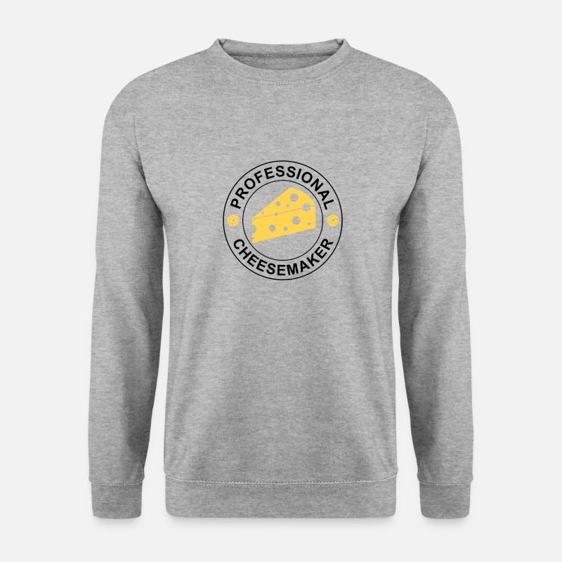 Cheese Dairy Professional Cheesemaker - Unisex Sweatshirt - salt & pepper