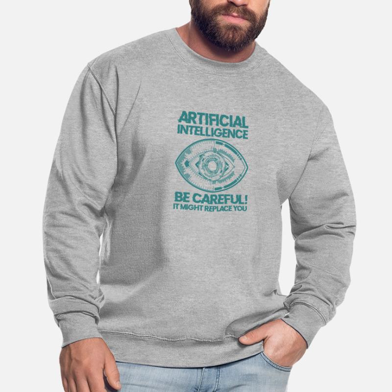 AI Machine Learning Computer Geek Technology Robot Unisex Sweatshirt