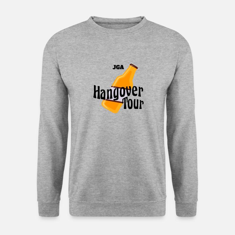 Hangover Tour JGA - Unisex Pullover - Weißgrau meliert