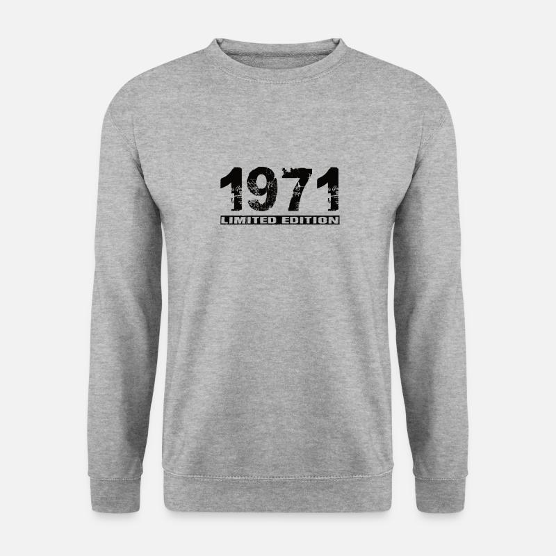 Limited Edition 1971 - Unisex Sweatshirt - salt & pepper