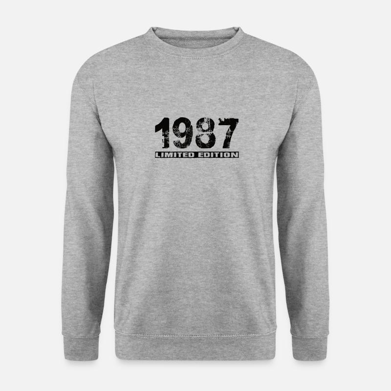 Édition limitée 1987 - Sweat-shirt Unisexe - gris chiné