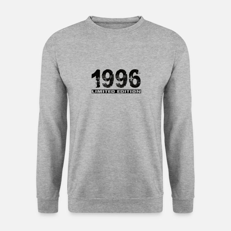 Limited Edition 1996 - Unisex Pullover - Weißgrau meliert