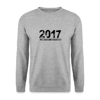 Édition Limitée 2017 - Sweat-shirt Unisexe - gris chiné - Devant - Alina (178cm) & Michal (187cm)
