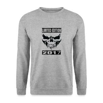 Édition Limitée 2017 - Sweat-shirt Unisexe - gris chiné - Devant - Alina (178cm) & Michal (187cm)