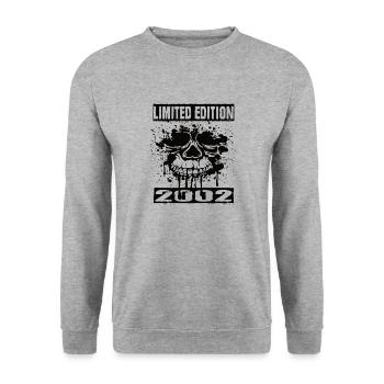 Édition limitée 2002 - Sweat-shirt Unisexe - gris chiné - Devant - Alina (178cm) & Michal (187cm)
