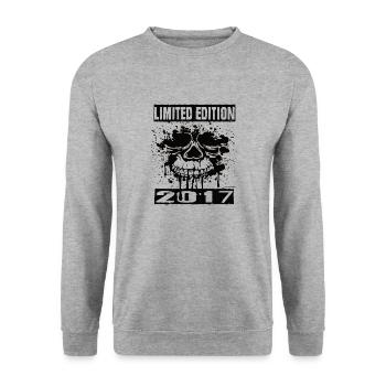 Édition Limitée 2017 - Sweat-shirt Unisexe - gris chiné - Devant - Alina (178cm) & Michal (187cm)