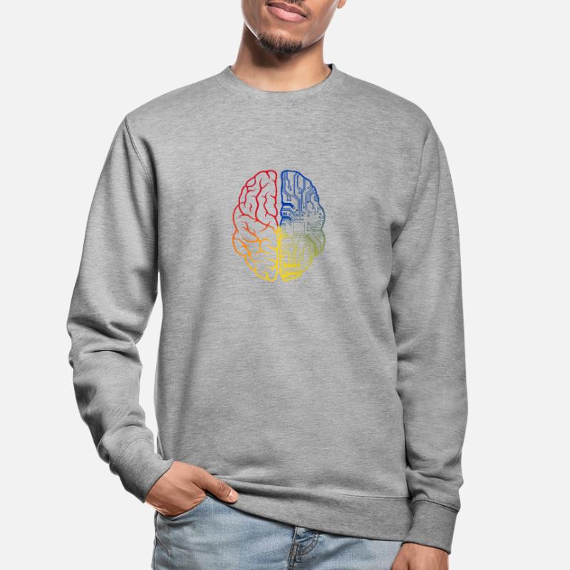 Programmierer Coder - Entwickler Programmieren Gehirn Unisex Pullover