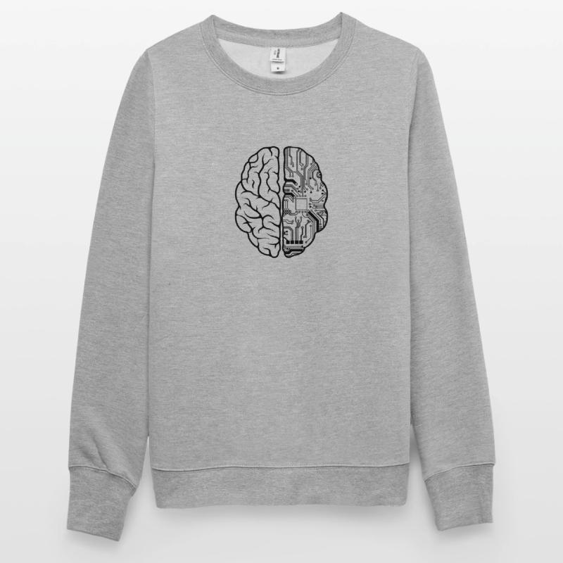Programmer Coder - Developer Programming Brain Fun Unisex Sweatshirt