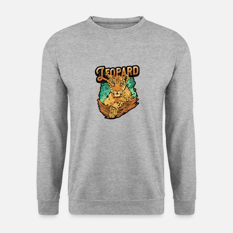 Leopard Lover Leopard Print - Unisex Sweatshirt - salt & pepper