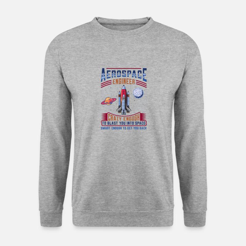 Aerospace Engineer - Unisex Sweatshirt - salt & pepper