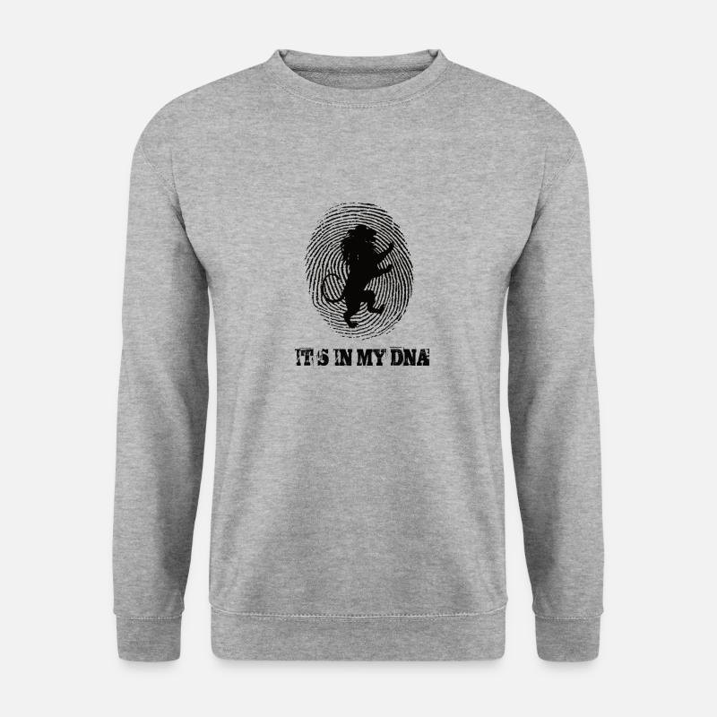 Leo Its In My DNA - Unisex Sweatshirt - salt & pepper